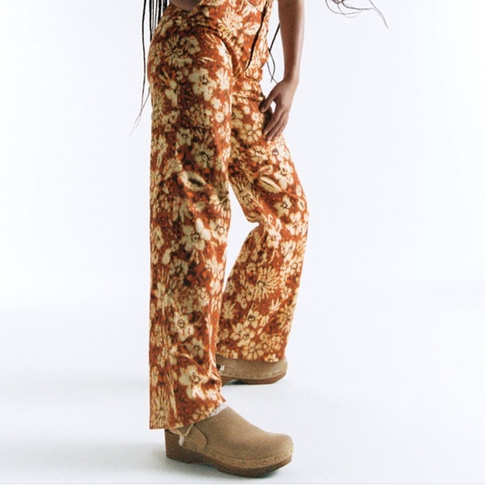 Zara Split Suede Studded Clogs - image 2